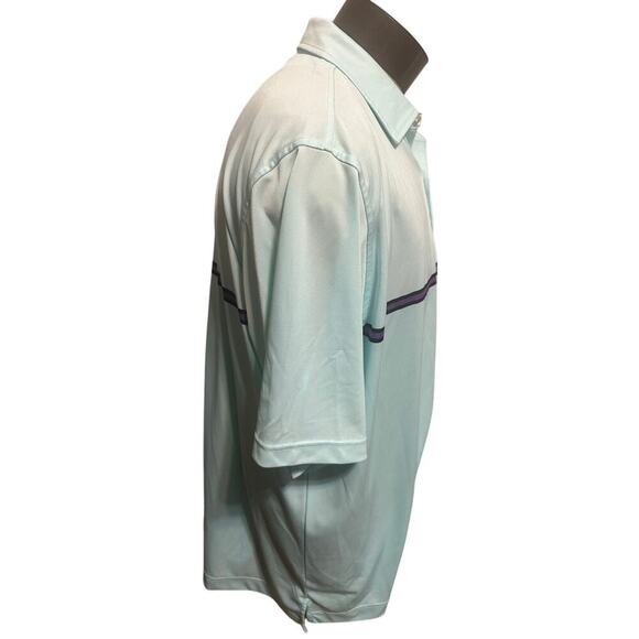 FootJoy Mens XXL Striped Short Sleeve Polo - Picture 4 of 7